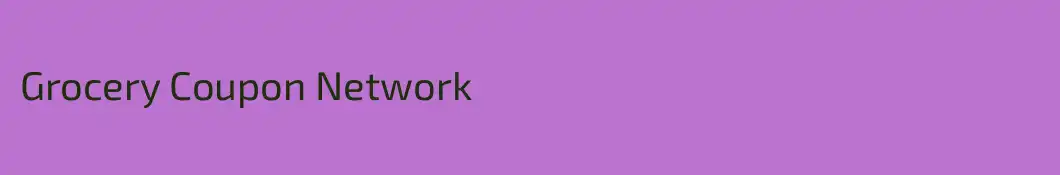 Grocery Coupon Network